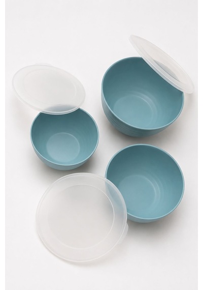 Galaksi Kapaklı Kase Seti 3 Lü 1 Lt 2 Lt 3 Lt Bpa Free Çok Renkli