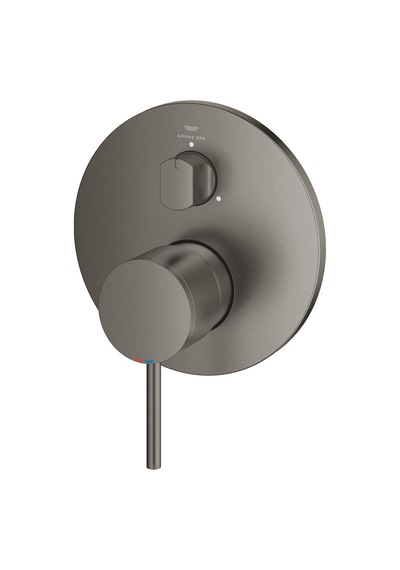 Grohe Atrio Tek Kumandalı 3 Yönlü Banyo Bataryası - 24356AL0 Siyah