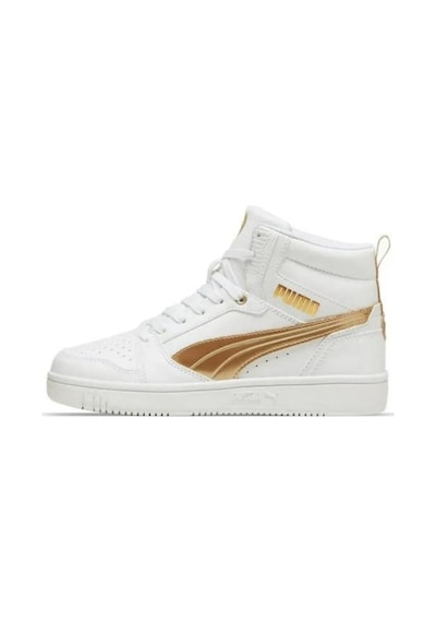 Puma 39747401 Rebound V6 Whıte Gold Kadın Sneaker 001