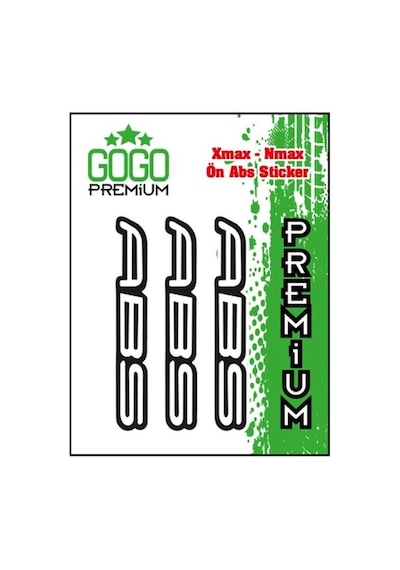 Ön Abs Üçlü Damlasız Sticker Standart