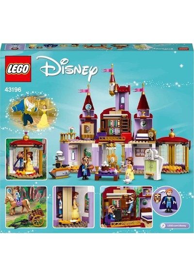 LEGO® Disney Princess 43196 Güzel ve Çirkin'ın Kalesi 505 Parça