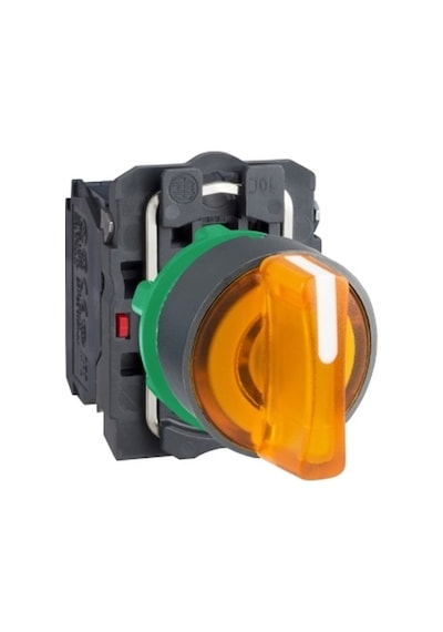 Schneıder.Işıklı B. Turuncu 1Na+1Nk 24Ac/Dc Led 3 Kon Xb5Ak135B5