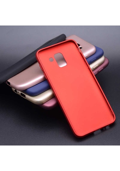 Samsung Uyumlu Galaxy J6 Kılıf Soft Mat Premier Case