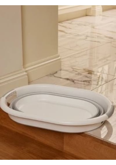 Hobby Life 38 Lt Kapasiteli Katlanır Çamaşır Sepeti - Silikon Kul Diğer