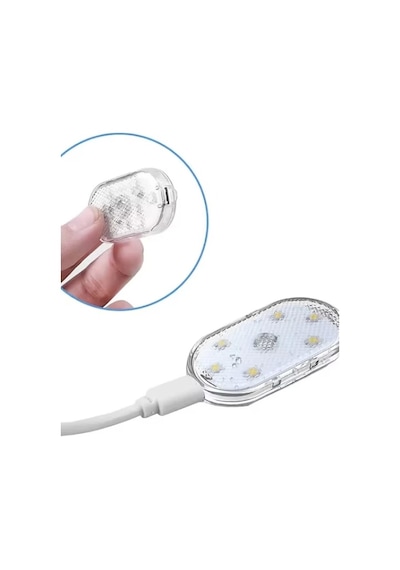 7 Renk Modlu Dokunmatik Sensörlü Mini Led Lamba