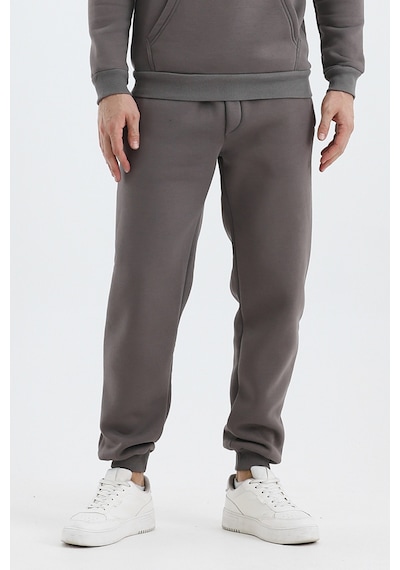 Monox Erkek Jogger 3 İplik Alt Eşofman Füme