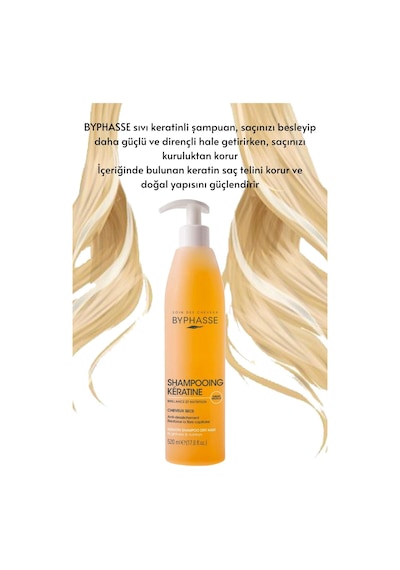 Keratin Şampuan Kuru Saçlar Yüksek Koruyucu 520 Ml
