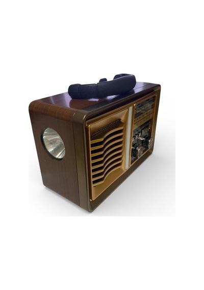 Güneş Panelli 17 Cm 3 Bant Nostajik Usb Bluetooth Radyo 1015