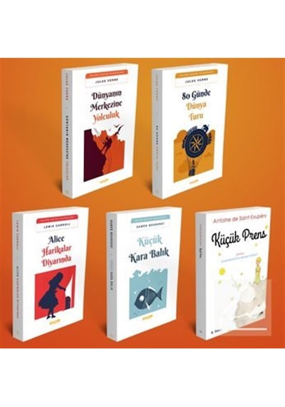 Salon Çocuk Klasikleri Seti 5 Kitap Takım / Kolektif