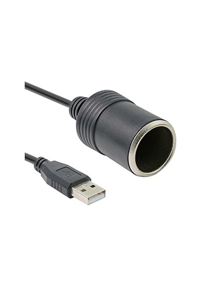 Crackedice Usb 5v - 12v Dönüştürücü, Takograf İçin Güç Kaynağı, Usb - Çakmak