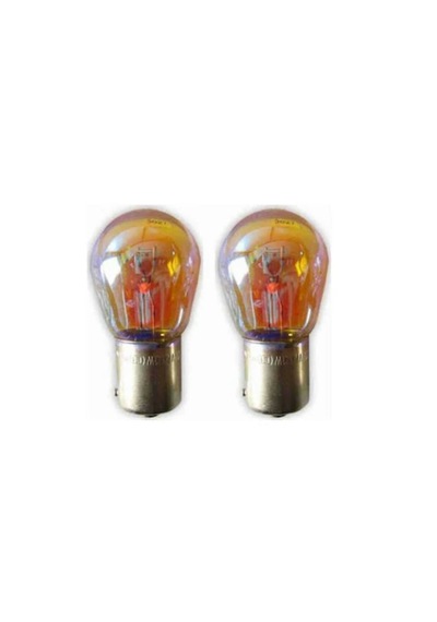 2 Adet 12v P21/5w Çift Duy Yakın Tırnak Amber Diadem Ampul Baz15d