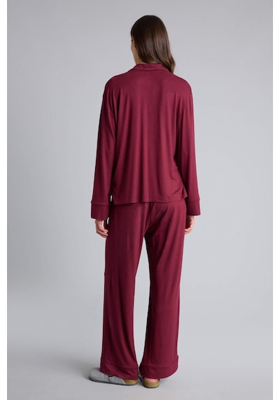 Defacto Regular Fıt Uzun Kollu 2li Takım H0446ax26spbr115 Bordo-br115