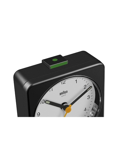 Braun Bc03bw Siyah-beyaz Klasik Seyahat Analaog Alarmlı Masa Saati Brn.bc03bw
