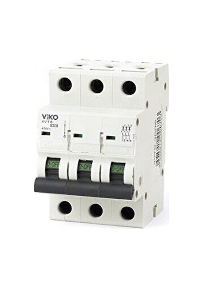 Viko 3X32A C Tipi 4.5Ka Trifaze Otomatik Sigorta Viko 3X32A C Tipi 4.5Ka Trifaze Otomatik Sigorta