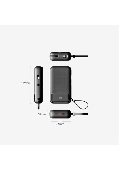 Wp28 Strong 20000mah 15w Kablosuz Powerbank Siyah