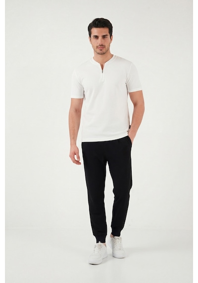 Buratti Erkek T Shirt 5902653 Beyaz Beyaz