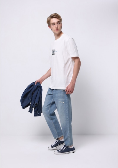 Colin's Colins Balloon Fit Erkek Light İndigo Denim Jean Pantolon Cl1074798 Q1.v1 Dn44284 Denim