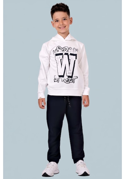 Mnk Baby & Kids Urban W Street Çocuk Eşofman Mnk0617 Ekru