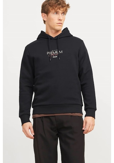 Jack & Jones Jprblaharold Kapüşonlu Erkek Sweat 12271193 Siyah