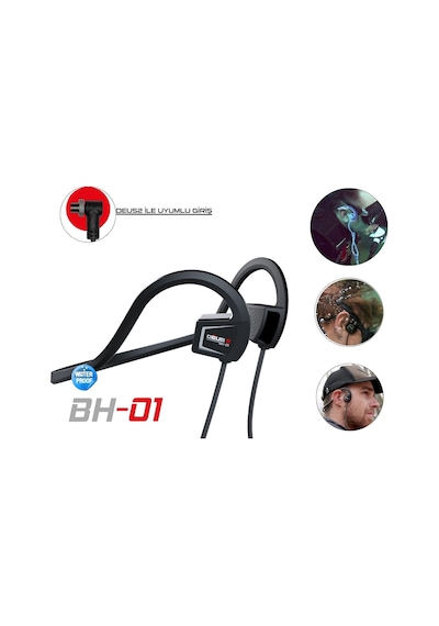 Xp Deus 2 Dedektör Ana Ünite, Bh-01 Kemik İletimli Kulaklık Ve 22cm Fmf Başlık İle