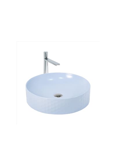 Paluci Paula Matt Ice Blue Çanak Lavabo Sırlı