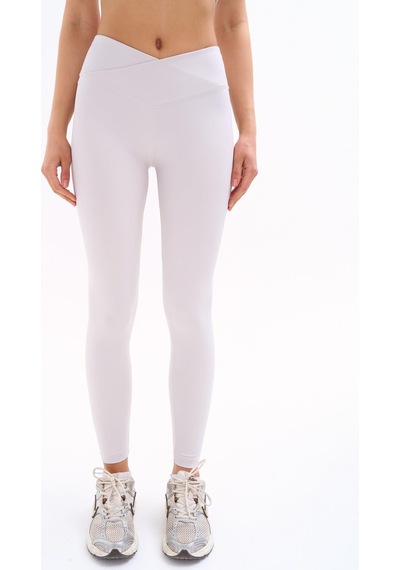 Normal People Zena - Yüksek Bel Toparlayıcı Tayt Activefit Kumaş Gri