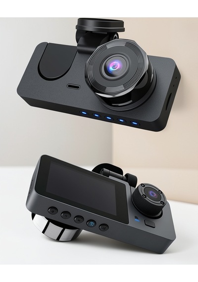Yol Kayıt Kamerası 3 Kameralı 2.0in Ekranlı Ön İç Arka Hd Dvr