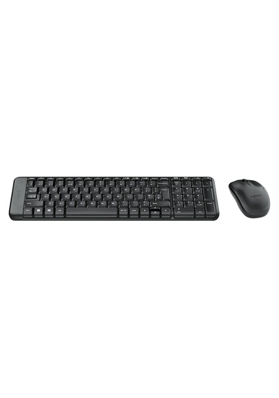 Logıtech Mk220 Q Tr Sıyah Kablosuz Klavye+mouse Set 4825
