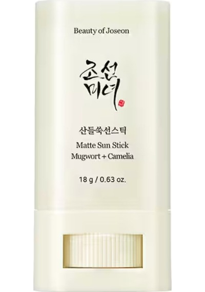 Beauty Of Joseon Matte Sun Stick: Mugwort + Camelia - Yağlı Olmayan Güneş Koruması 18g