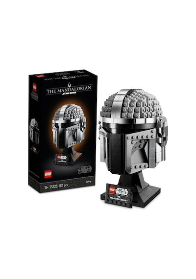 LEGO® Star Wars™Mandalorian Kaskı - 75328 Yetişkinler İçin Model Yapım Seti (584 Parça)