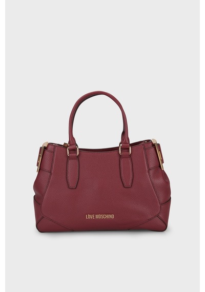Love Moschino Logolu Çıkarılabilir Askılı Çanta Kadın Çanta Jc4097pp1plt1552 Bordo