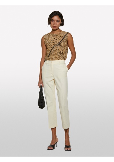 Sisley Streç Pamuklu Normal Bel Straight Fit Pantolon Kadın Şampanya Pantolon - 325p4enmle02x Sisley Streç Pamuklu Normal Bel Straight Fit Pantolon Kadın Şampanya Pantolon - 325p4enmle02x