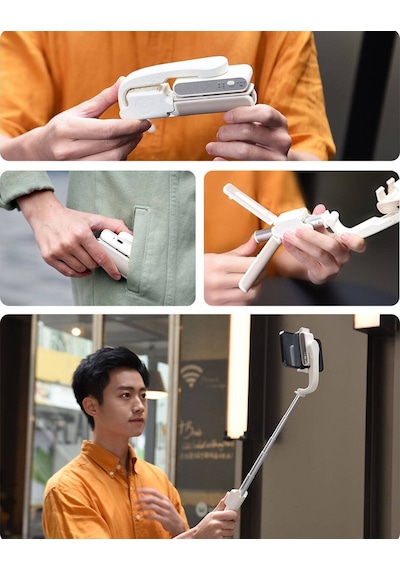 Hohem İsteady Q 2 Eksenli El Tipi Selfie Çubuğu Gimbal