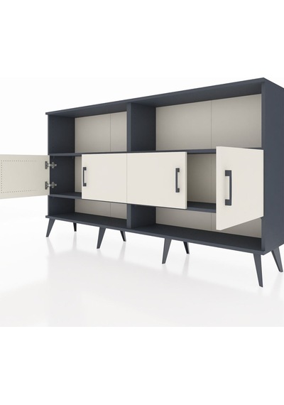 Arges Konsol 4 Raflı 4 Kapaklı 176x30x99 Antrasit-aytaşı/antrasit Antrasit-aytaşı/antrasit Arges Konsol 4 Raflı 4 Kapaklı 176x30x99 Antrasit-aytaşı/antrasit Antrasit-aytaşı/antrasit