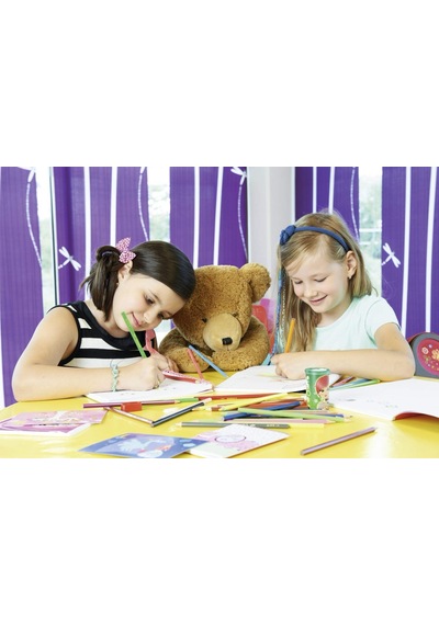 Stabılo Color - Kuru Boya Kalemi - 24'lü Paket - 4 Neon Renk Dahil Çeşitli Renkler 103 Ivory