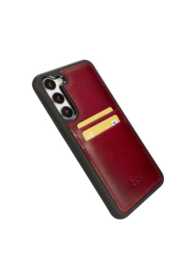 Bouletta Samsung Galaxy S23 Plus Uyumlu Deri Arka Kapak FXCP V4EF