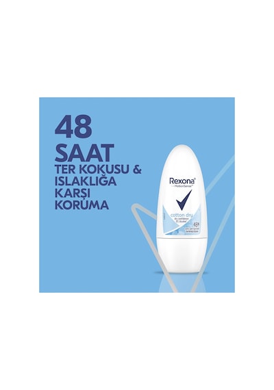 3 Adet Rexona Roll-on Cotton Dry Kadın 50 Ml