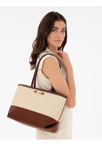 Pierre Cardin Kadın Taba Çanta 50305591-vr099 Taba