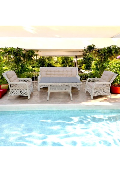 Ravello X Rehome Rattan Üçlü Bahçe Oturma Takımı 364 Diğer