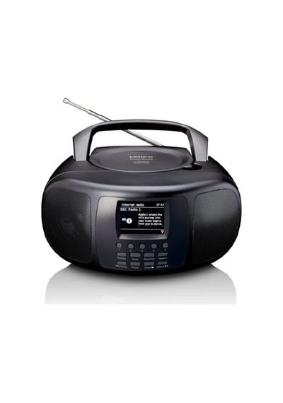 Lenco Scd-6000bk - Dab+/fm, Bluetooth , Cd Çalar Ve Geniş Renkli Lcd Ekranlı Taşınabilir İnternet Radyosu - Siyah