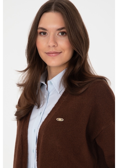 U.S. Polo Assn. U.s. Polo Assn. Kadın Kahverengi Hırka Triko 50314660-vr029