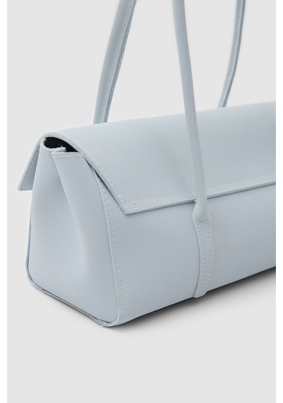 Shule Bags Mari Vintage Baget Çanta Bebe Mavi