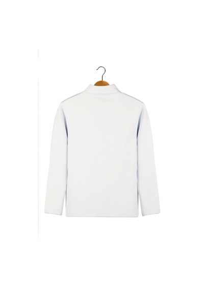Terapi Men Erkek Beyaz Rahat Kalıp Yarım Fermuarlı Bato Yaka Basic Sweatshirt 21k-5200179-2 Beyaz Terapi Men Erkek Beyaz Rahat Kalıp Yarım Fermuarlı Bato Yaka Basic Sweatshirt 21k-5200179-2 Beyaz