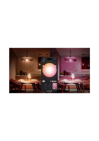 Philips Hue Essential 3'lü E27 Ampul Başlangıç Seti 806 Lumen - 15.000 Saat Ampul Kullanım Ömrü 10c