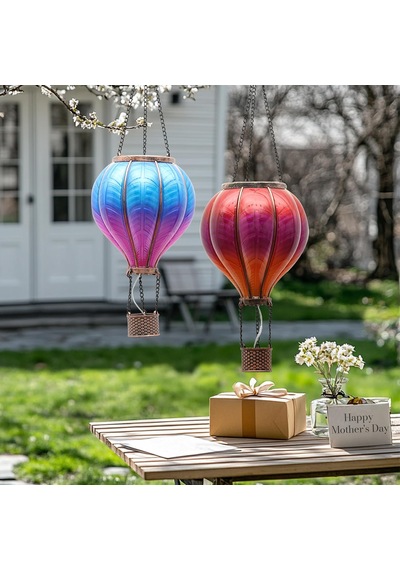Solar Dekoratif Balon Bahçe Lambası Ip65 Su Geçirmez Alev Efektli Led Aydınlatma 1 ADET