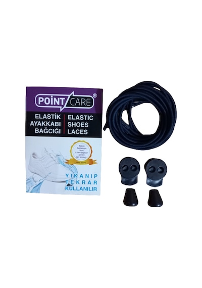 Point Care Akıllı Kilitli Elastik Ayakkabı Bağcık 100 Cm