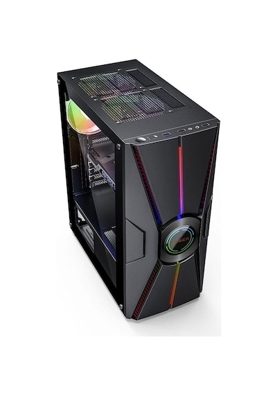 Xaser XSR366 i7-4770 16 GB 512 GB SSD 8 GB RX580 24" Dos Masaüstü Oyun Bilgisayarı