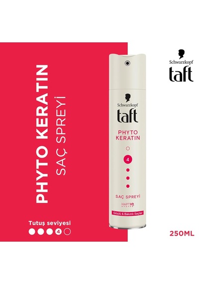 Taft Keratin Ultra Güçlü Saç Spreyi 250 Ml Sku: Smg8690010389381