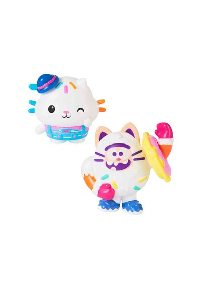 Gabby S Dollhouse 2 Li Figür Paketi Cakey Cat Ve Cookie Bobby