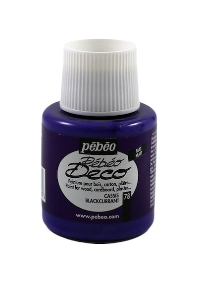Pebeo Deco Akrilik Ahşap Boyası Cassis 110 Ml 205-78